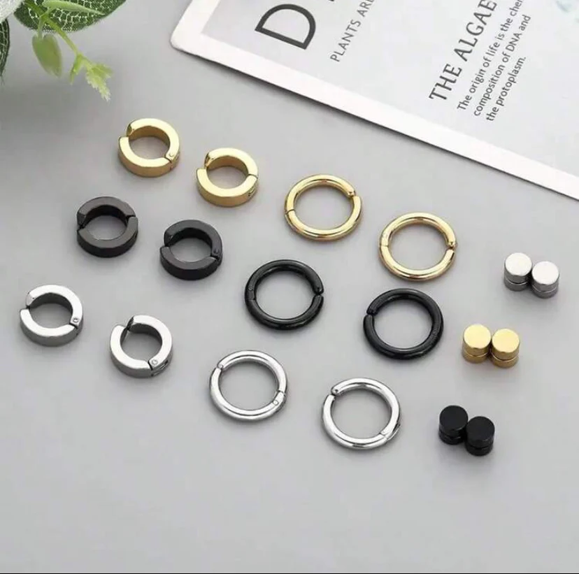 10 Piece Pair  Magnetic Earrings - Image 3