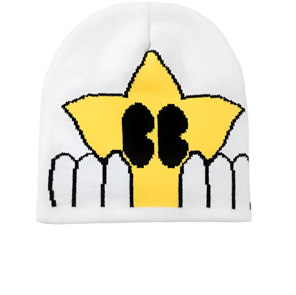 Star Design Beanie - Image 4