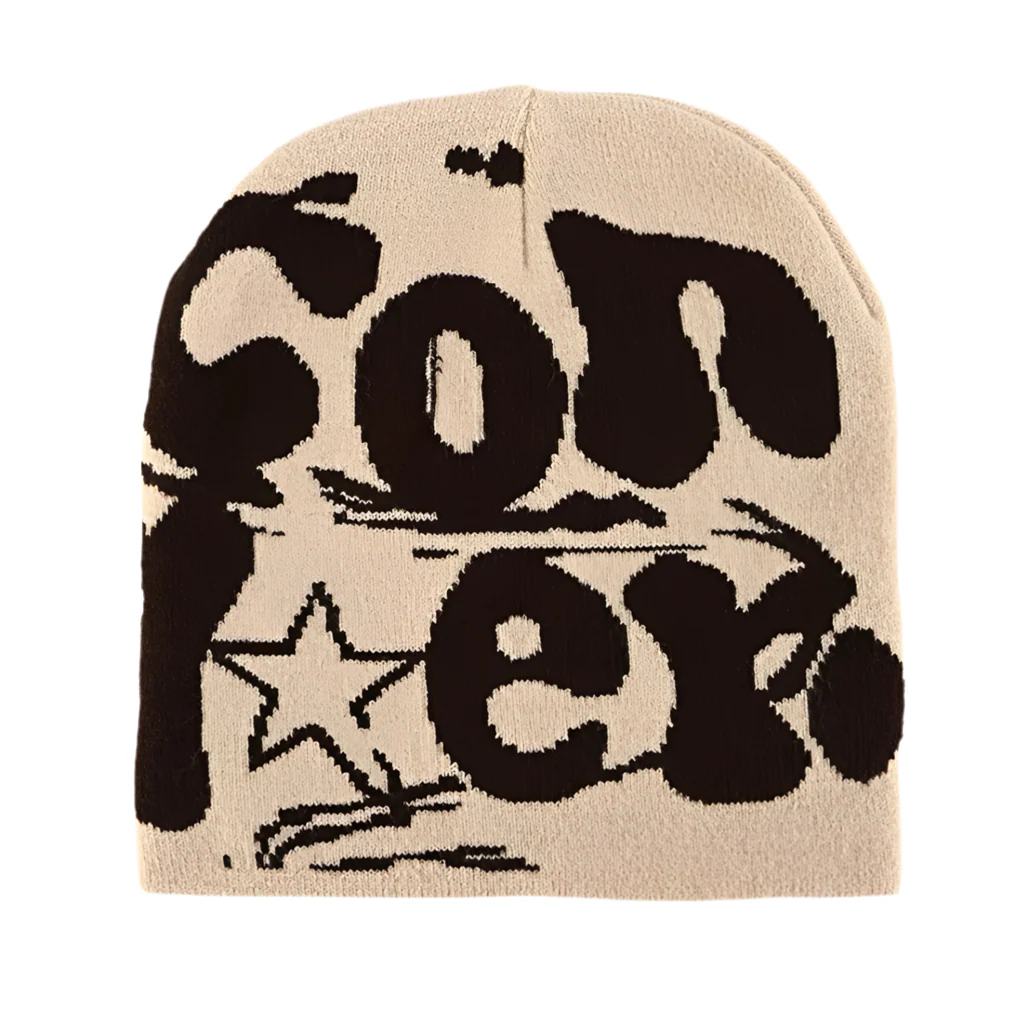Y2K Style Graphic Beanie - Image 4